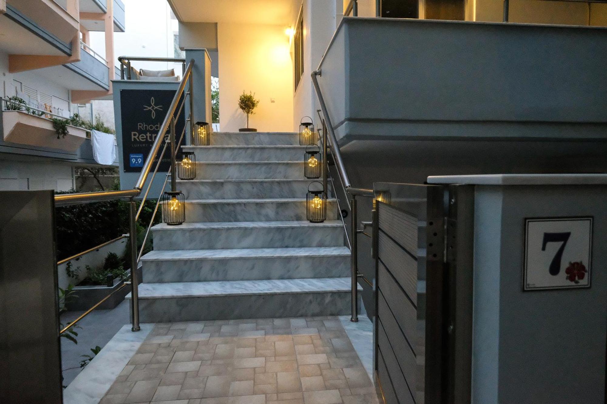 Rhodes Retreat: Modern Comfort In Serene Luxury Родос Экстерьер фото